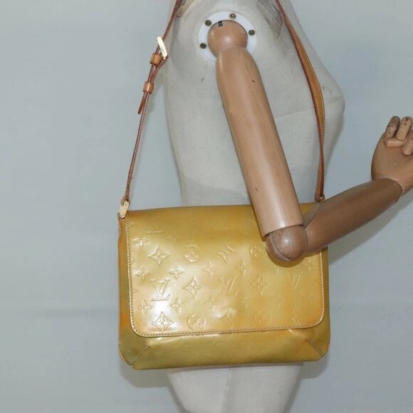 LOUIS VUITTON Monogram Vernis Thompson Street Bag Gris - Picture 1 of 15